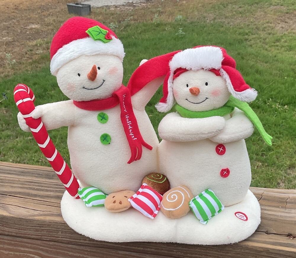 Hallmark Snowmen Jingle Pals Seasons Treatings Singing Motion Animated 2008